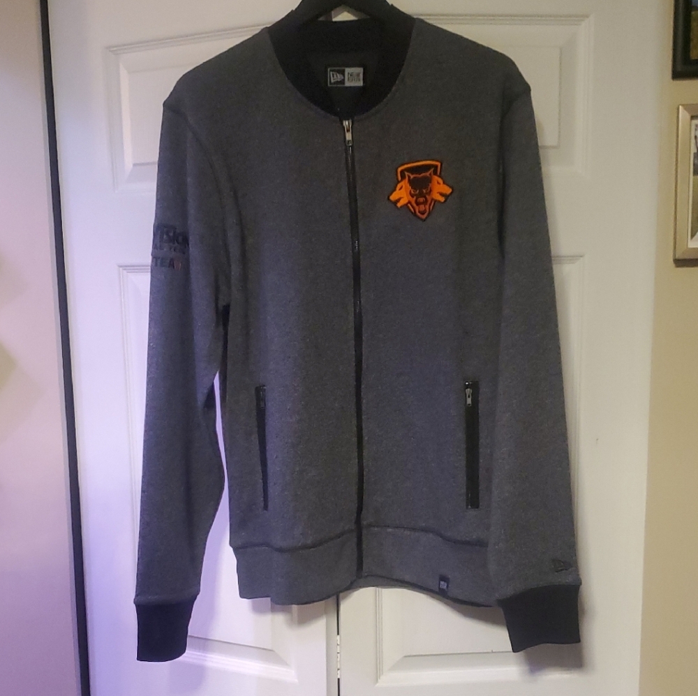 New Era Charcoal Call Of Duty Black Ops 6 Mens Jacket